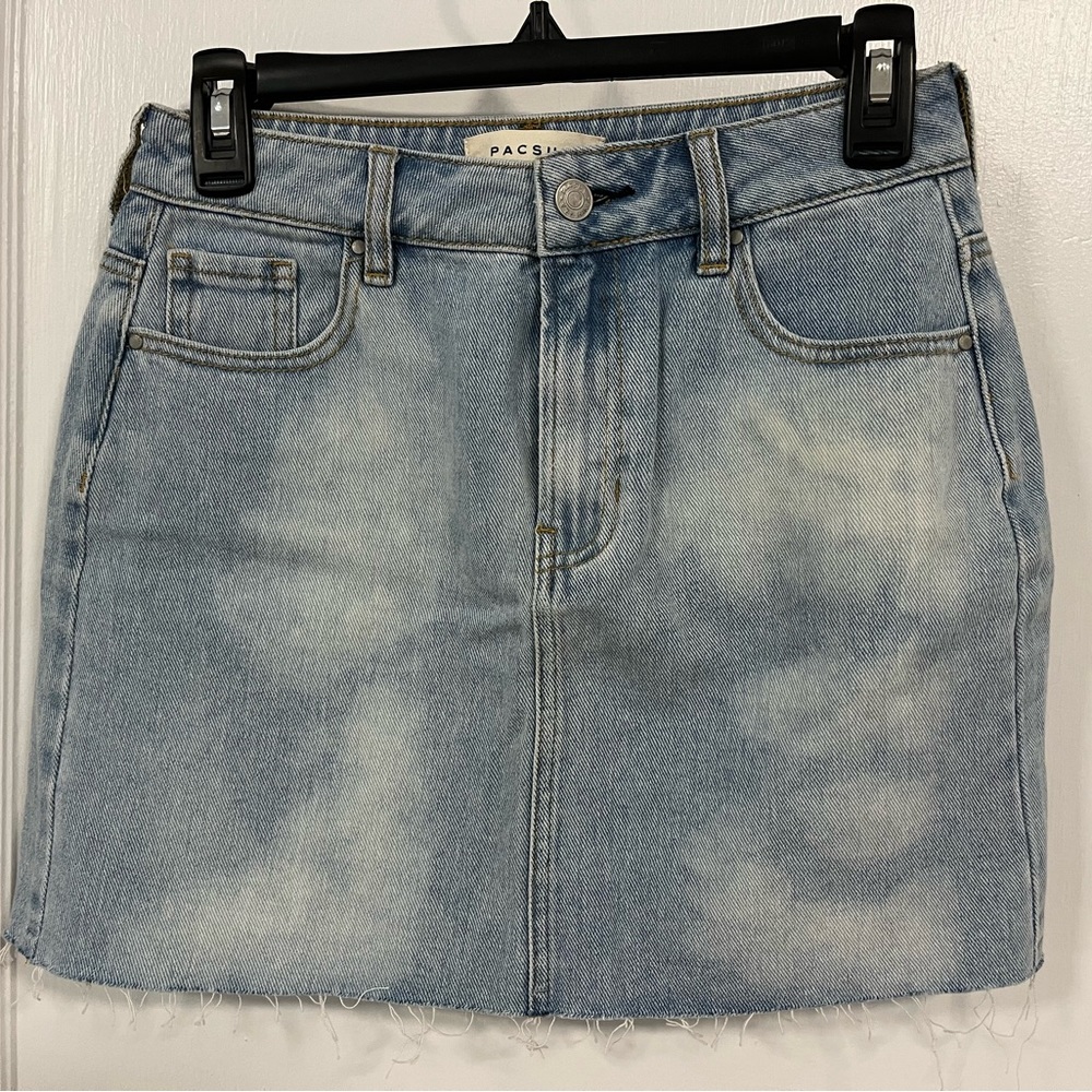 PacSun Mini Skirt, Size 25, Denim